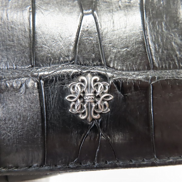 実際に弊社で買取させて頂いたDEAL DESIGN/ディールデザイン 型押クロコ カードケースの画像 6枚目