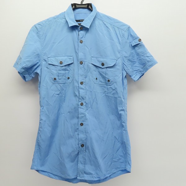 実際に弊社で買取させて頂いたGUCCI/グッチ fitted 半袖 フロントポケットシャツ UP52 2009 00980/37の画像 0枚目