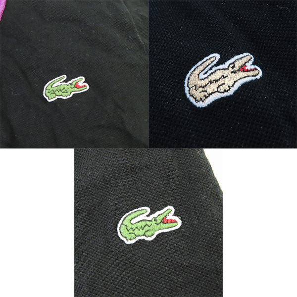 実際に弊社で買取させて頂いたLACOSTE/ラコステ 半袖ポロシャツ 10点セットの画像 4枚目