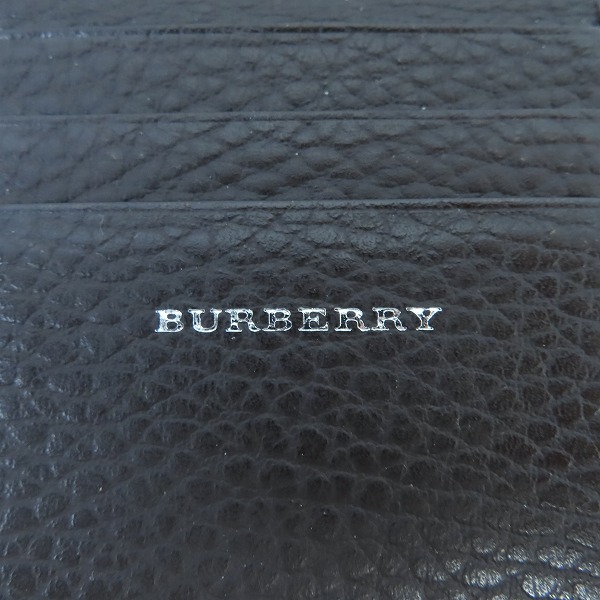 実際に弊社で買取させて頂いたBURBERRY/バーバリー チェック柄/レザー パスケースの画像 4枚目