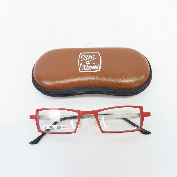 実際に弊社で買取させて頂いたAnne et Valentin/アンバレンタイン 眼鏡/メガネフレーム TARZAN B29の画像 9枚目
