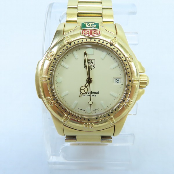 実際に弊社で買取させて頂いたTAG HEUER/タグホイヤー プロフェッショナル クォーツ SS 時計/ウォッチ 994.706K