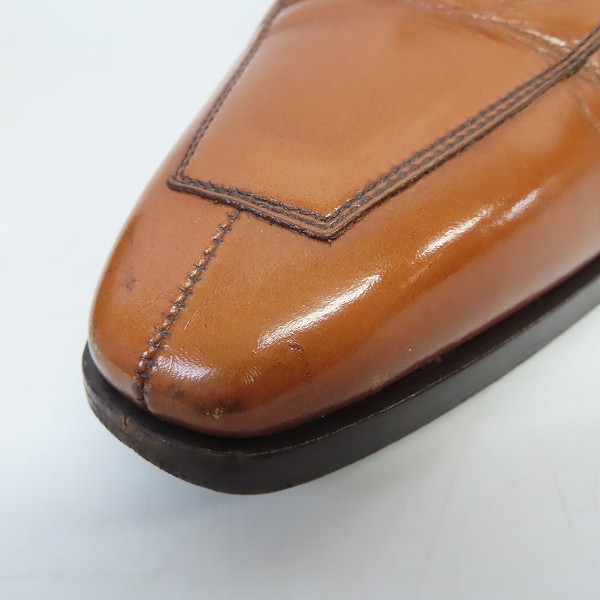 実際に弊社で買取させて頂いたBURBERRY/バーバリー レザードレスシューズ ブラウン BU1553 size：25.5cmの画像 7枚目