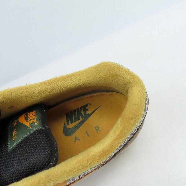 実際に弊社で買取させて頂いたNIKE/ナイキ AIR MAX 1 PREMIUM QS ATMOS/SAFARI" FLAX/KUMQUAT-CHESTNUT 665873-200/27の画像 4枚目