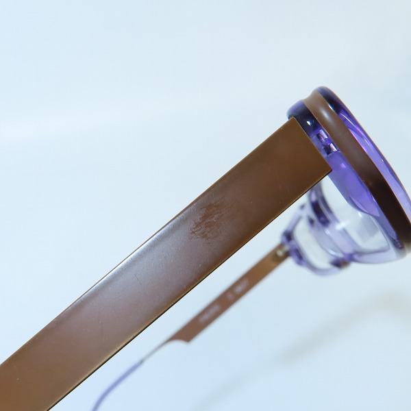 実際に弊社で買取させて頂いたAnne et Valentin/アンバレンタイン 眼鏡/メガネフレーム PACIFIC C0627の画像 5枚目