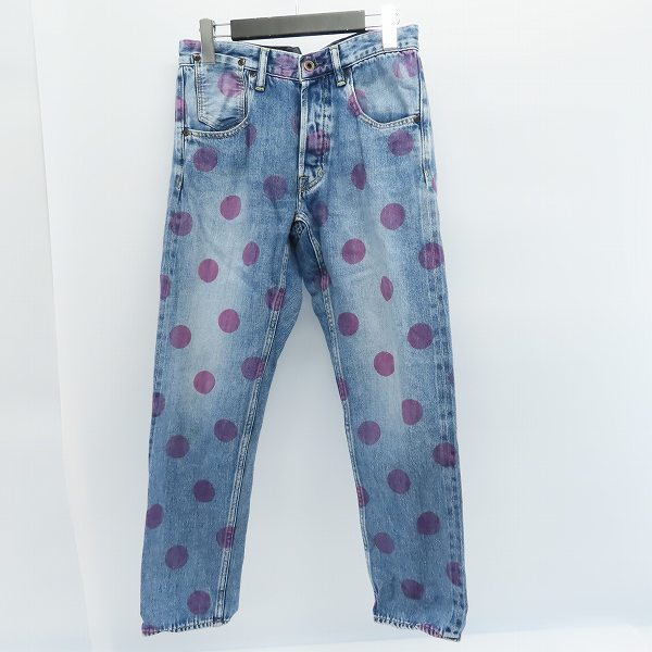 実際に弊社で買取させて頂いたHYSTERICS/ヒステリックス DESTROY ALL MONSTERS 水玉 ジーンズ/デニムパンツ/XS