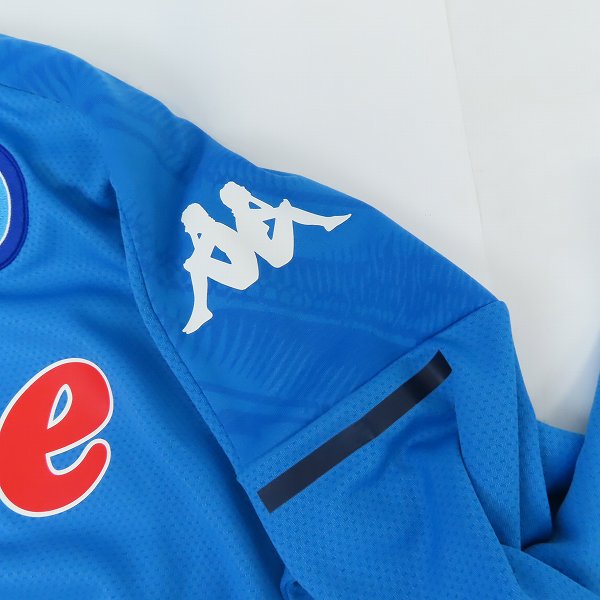 実際に弊社で買取させて頂いたkappa/カッパ 20/21 SSCナポリ トレーニングトップ KFA52KT51G/XLの画像 7枚目