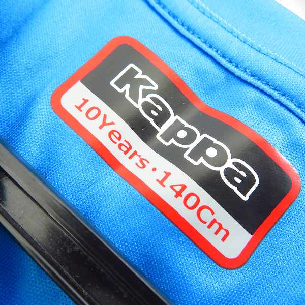 実際に弊社で買取させて頂いたKAPPA/カッパ Napli ナポリ ホーム 半袖 ユニフォーム ジュニア セットアップ/140cmの画像 2枚目