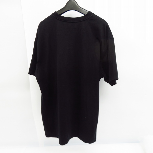 実際に弊社で買取させて頂いた【JPタグ】BURBERRY/バーバリー モノグラム オーバーサイズ S/S カットソー/Tシャツ/ ブラック 8017484/Lの画像 1枚目