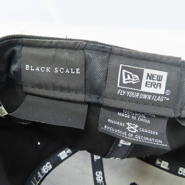実際に弊社で買取させて頂いたNEW ERA×BLACK SCALE/ニューエラ×ブラックスケール BB キャップの画像 5枚目