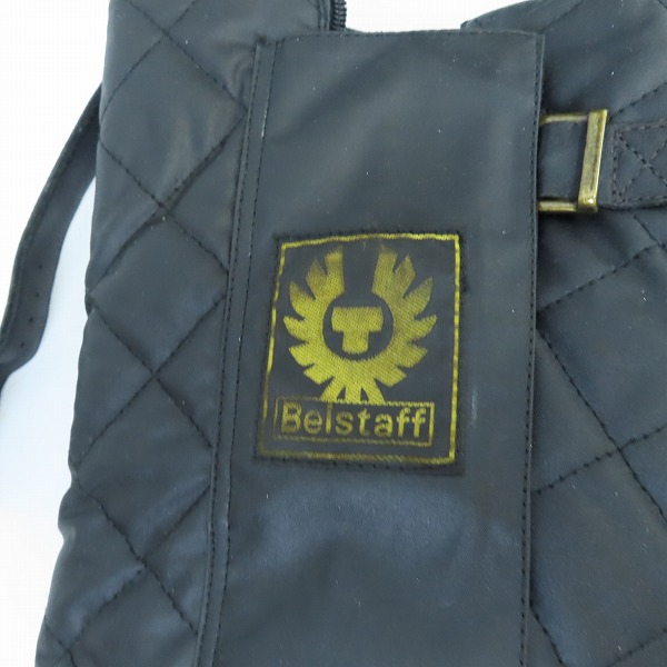 実際に弊社で買取させて頂いたBELSTAFF/ベルスタッフ GLEN VINE HIGH BOOTS/ロングブーツ レザー×ワックスコットン/42の画像 7枚目