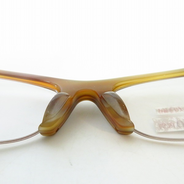 実際に弊社で買取させて頂いたspec espace/スペックエスパス 眼鏡/メガネフレーム ハーフリム ES-5052 446の画像 4枚目