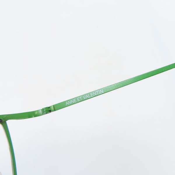 実際に弊社で買取させて頂いたAnne et Valentin/アンバレンタイン 眼鏡/メガネフレーム LINK A17の画像 4枚目