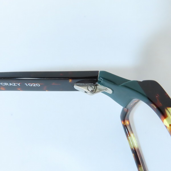 実際に弊社で買取させて頂いたAnne et Valentin/アンバレンタイン 眼鏡/メガネフレーム CRAZY 1020の画像 6枚目