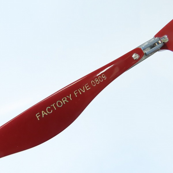 実際に弊社で買取させて頂いたAnne et Valentin/アンバレンタイン 眼鏡/メガネフレーム FACTORY FIVE 0809の画像 4枚目