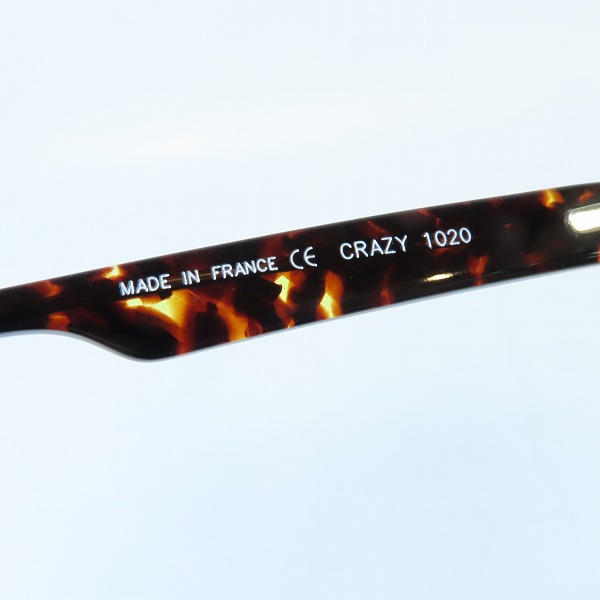 実際に弊社で買取させて頂いたAnne et Valentin/アンバレンタイン 眼鏡/メガネフレーム CRAZY 1020の画像 4枚目