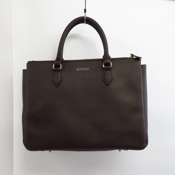実際に弊社で買取させて頂いた【未使用】MACKINTOSH PHILOSOPHY/マッキントッシュ フィロソフィー  レザー ブリーフケース 