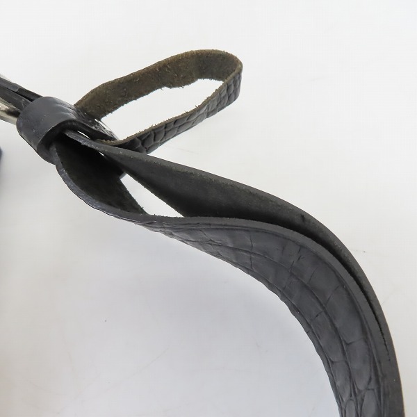 実際に弊社で買取させて頂いたCRIMIE/クライミー 型押し レザー ベルトの画像 4枚目