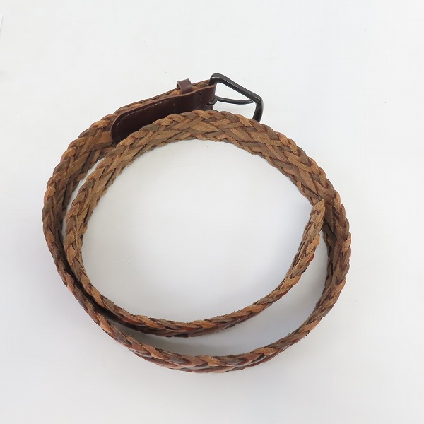 実際に弊社で買取させて頂いたBack Channel/バックチャンネル レザー ベルトの画像 7枚目