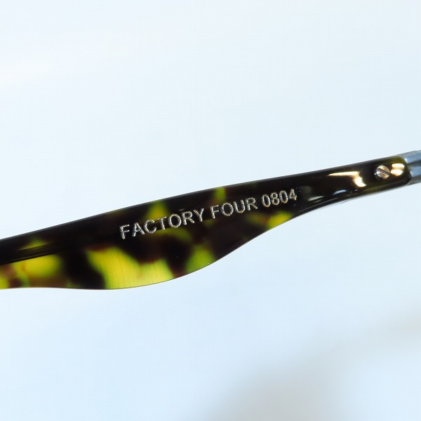実際に弊社で買取させて頂いたAnne et Valentin/アンバレンタイン 眼鏡/メガネフレーム FACTORY FOUR 0804の画像 4枚目