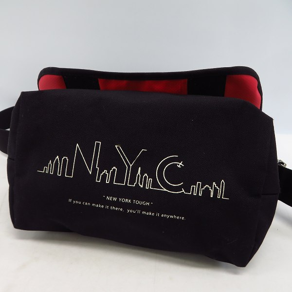 実際に弊社で買取させて頂いたManhattan Portage/マンハッタンポーテージ メッセンジャーバッグ NYCプリントの画像 2枚目