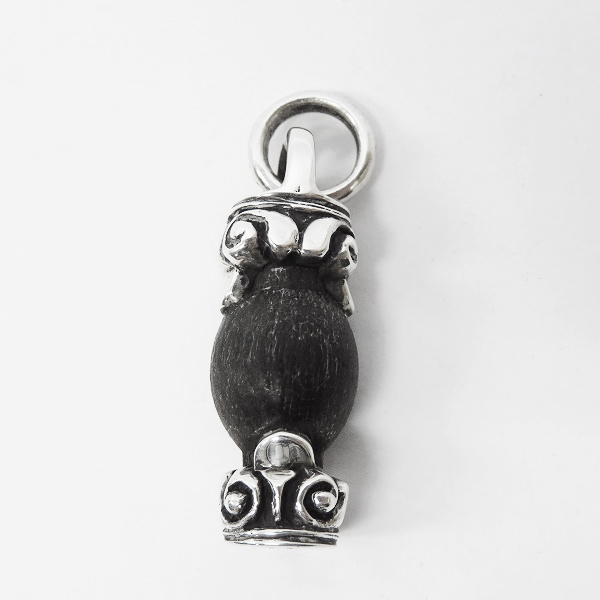 実際に弊社で買取させて頂いたSTANLEY GUESS/スタンリーゲス ウッドドラム ペンダントトップの画像 2枚目