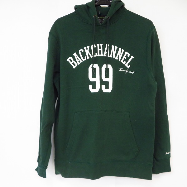 実際に弊社で買取させて頂いたBack Channel/バックチャンネル ナンバリング プルオーバーパーカー L