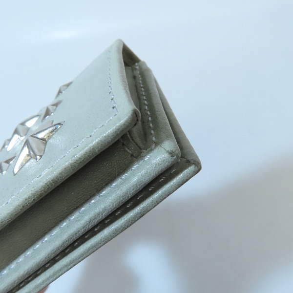 実際に弊社で買取させて頂いたJIMMY CHOO/ジミーチュウ スタースタッズ 名刺入れ カードケースの画像 6枚目