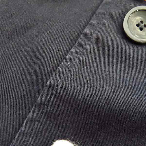 実際に弊社で買取させて頂いた【未使用】Lounge Lizard/ラウンジリザード ショップコート ブラック size：1の画像 6枚目