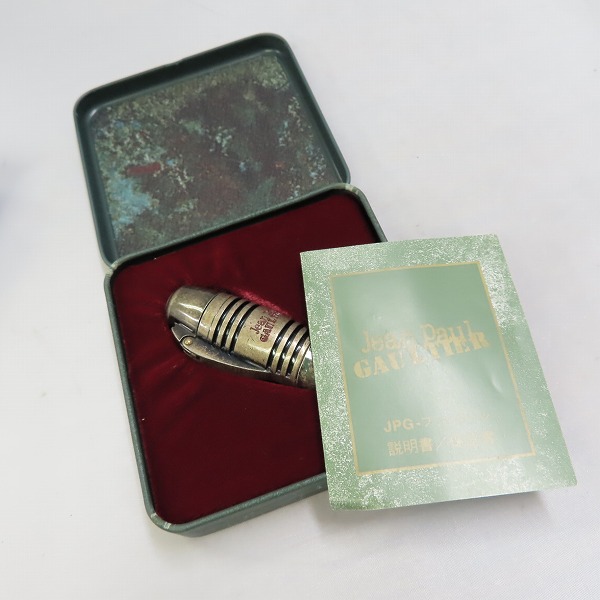 実際に弊社で買取させて頂いたjean paul gaultier/ジャンポール ゴルチエ ガスライターの画像 5枚目