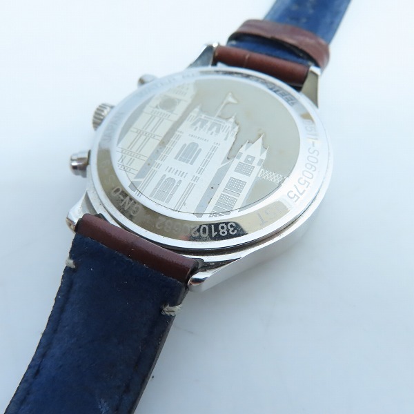 実際に弊社で買取させて頂いたPaul Smith/ポールスミス クロノグラフ 腕時計/0511-S060575【動作未確認】の画像 3枚目