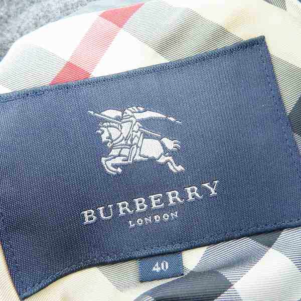 実際に弊社で買取させて頂いたBurberry/バーバリー ショート丈ピーコート/40の画像 2枚目