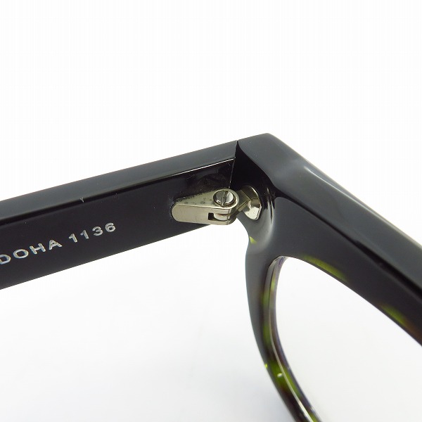 実際に弊社で買取させて頂いたAnne et Valentin/アンバレンタイン 眼鏡/メガネフレーム DOHA 1136の画像 5枚目