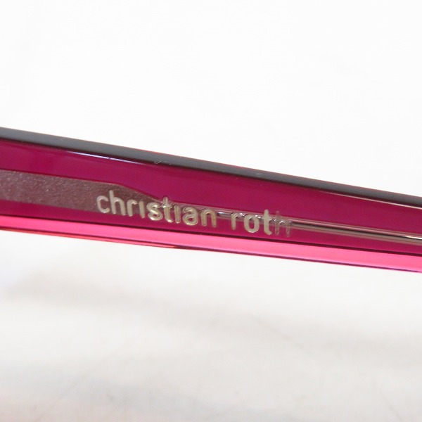 実際に弊社で買取させて頂いたChristian Roth/クリスチャンロス サングラス/アイウェア CR14239の画像 6枚目