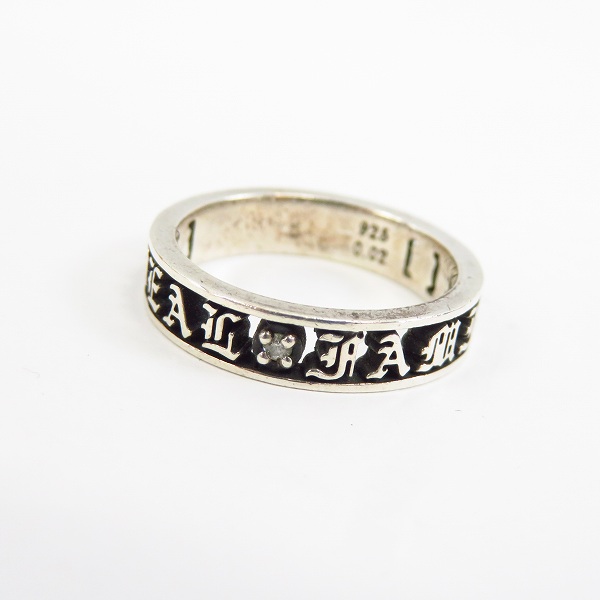 実際に弊社で買取させて頂いたDEAL DESIGN/ディールデザイン 925/0.02 リング 11号