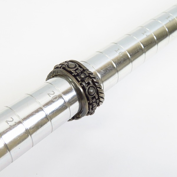 実際に弊社で買取させて頂いた【ギャラ付き】Leathers and Treasures/レザーズ＆トレジャーズ リボルビング celticbird w/ball cross 19号の画像 7枚目