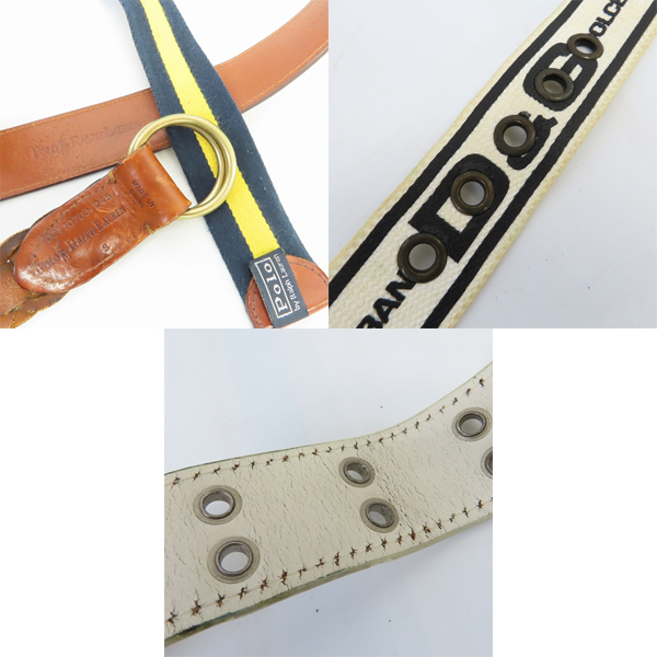 実際に弊社で買取させて頂いた【おまとめ10点↑】D&G/Ralph Lauren/BURBERRY/HTC ドルチェアンドガッバーナ/ラルフローレン/バーバリー等 ベルトの画像 4枚目