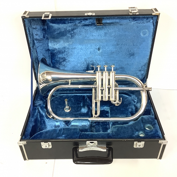 実際に弊社で買取させて頂いた★YAMAHA/ヤマハ YFH-731 フリューゲルホルン マウスピース/ハードケース付き
