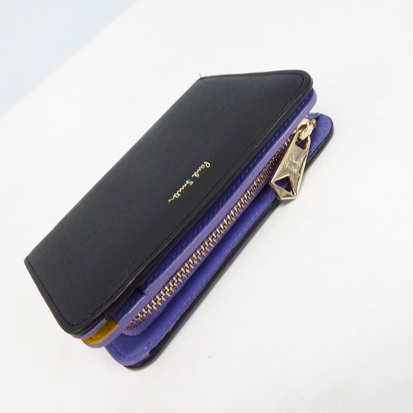 実際に弊社で買取させて頂いたPaul Smith/ポールスミス 配色デザイン 二つ折り財布の画像 3枚目