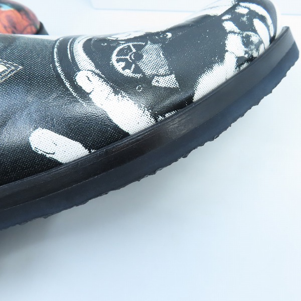 実際に弊社で買取させて頂いたDIET BUTCHER SLIM SKIN/ダイエットブッチャースリムスキン GUCCIMAZE/グッチメイズ スリッポン DBA20102031/42の画像 6枚目