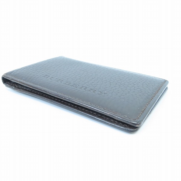 実際に弊社で買取させて頂いたBURBERRY/バーバリー チェック柄/レザー パスケースの画像 2枚目