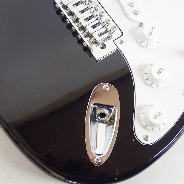 実際に弊社で買取させて頂いた★BUSKER'S/バスカーズ BST-STD ストラトキャスターType BKの画像 5枚目