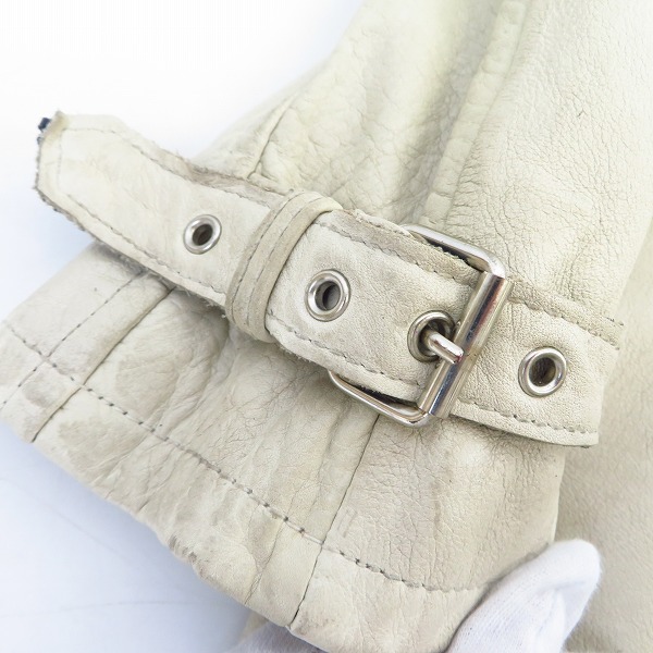 実際に弊社で買取させて頂いたSchott/ショット クラシックレーサーシングルライダースジャケット/3101010/Mの画像 8枚目