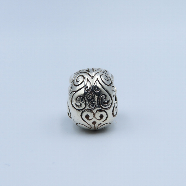 実際に弊社で買取させて頂いた【ギャラ付】CRAZY PIG DESIGNS/クレイジーピッグ ENGRAVED SKULL/エングレーブドスカルペンダント #222の画像 3枚目