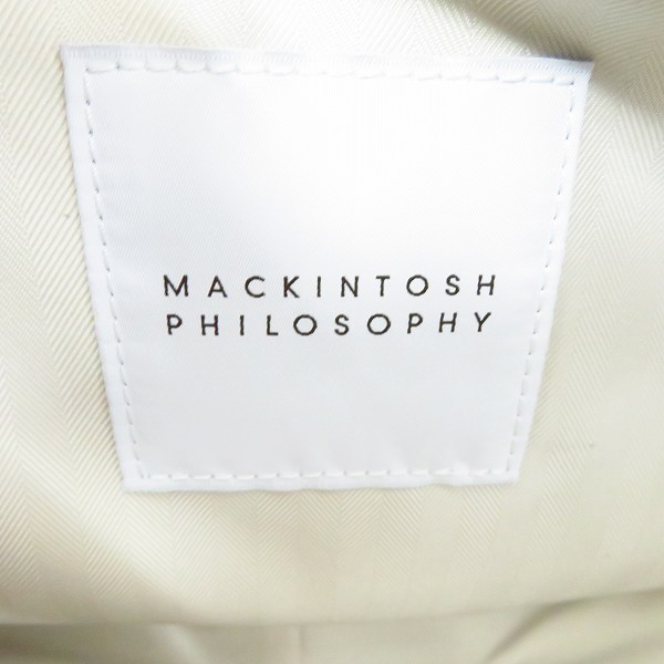 実際に弊社で買取させて頂いた【未使用】MACKINTOSH PHILOSOPHY/マッキントッシュ フィロソフィー  レザー ブリーフケース の画像 4枚目