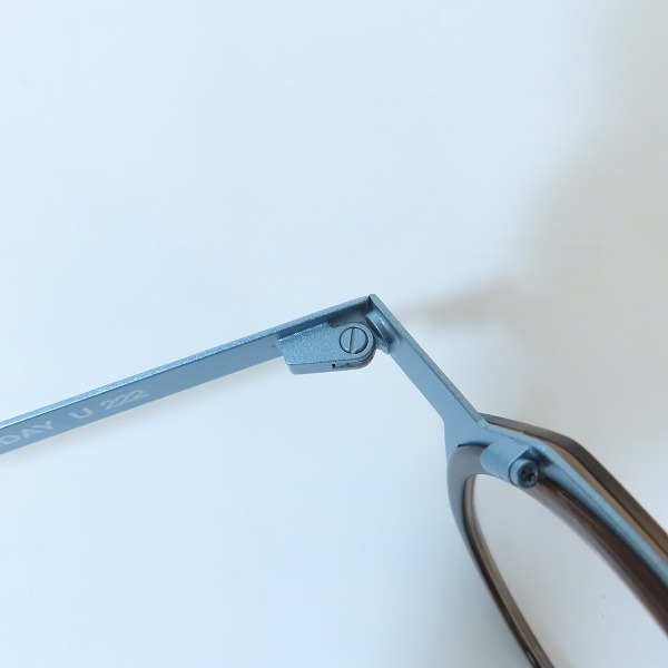 実際に弊社で買取させて頂いたAnne et Valentin/アンバレンタイン 眼鏡/メガネフレーム FRIDAY U222の画像 6枚目