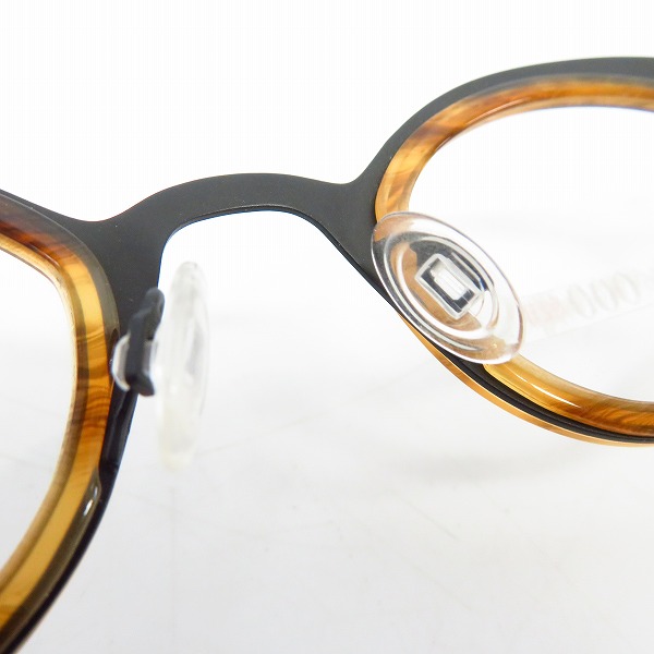実際に弊社で買取させて頂いたAnne et Valentin/アンバレンタイン 眼鏡/メガネフレーム TYPO A108の画像 2枚目