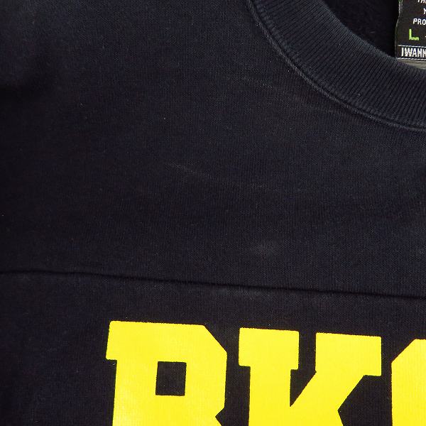 実際に弊社で買取させて頂いたBackChannel/バックチャンネル ナンバリング スウェット/Lの画像 4枚目