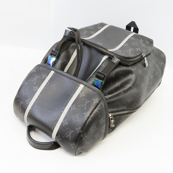 実際に弊社で買取させて頂いたLOUIS VUITTON×Fragment Design/ルイヴィトン モノグラム エクリプス リュックサック ザ ック バックパック M43409の画像 2枚目