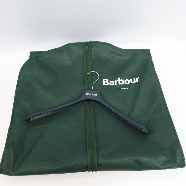 実際に弊社で買取させて頂いたBARBOUR/バブアー オイルドジャケットコート コーデュロイ襟 1502121/34の画像 9枚目